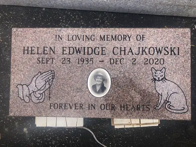 Chajkowski family memorial