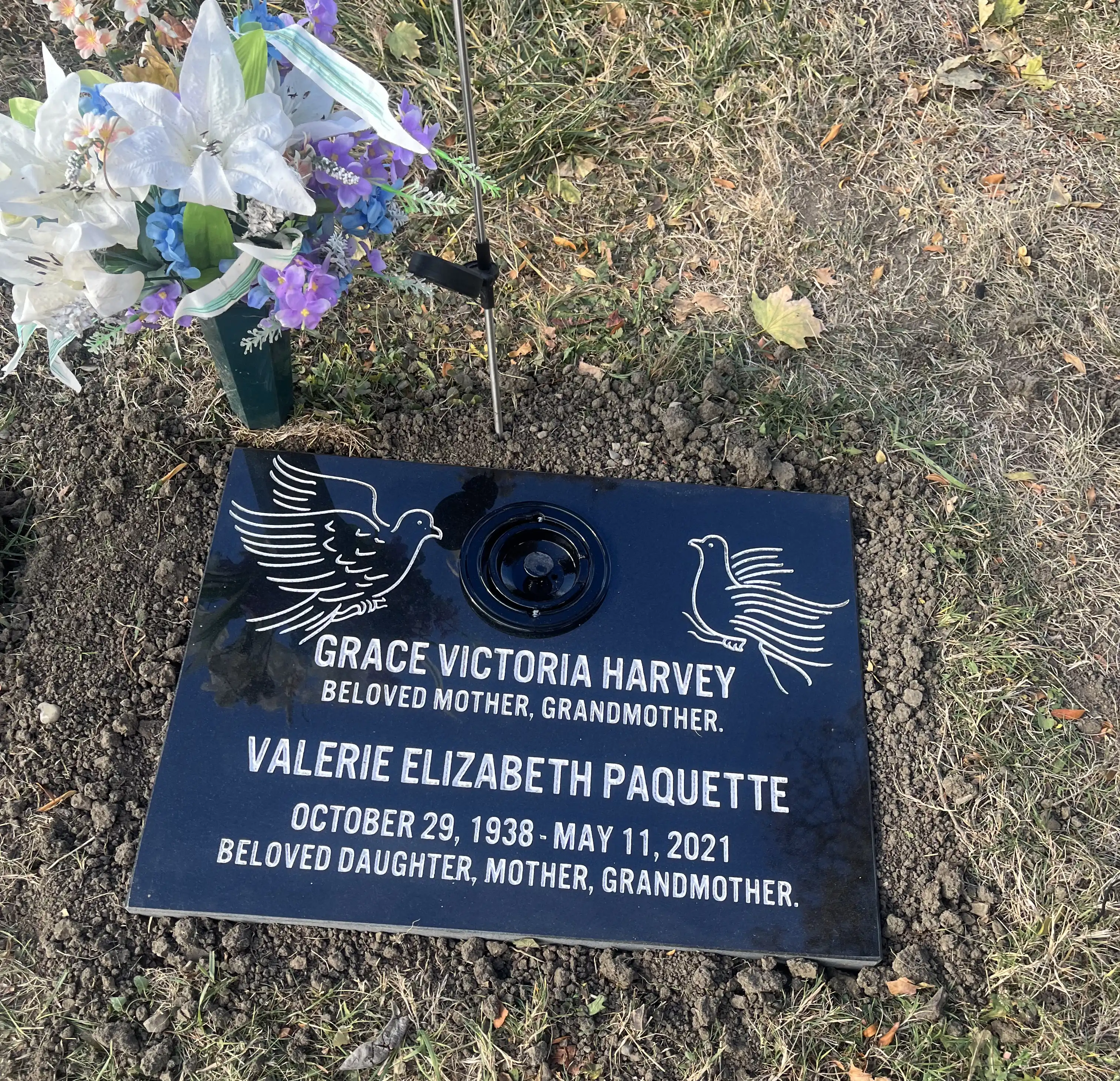 Harvey family memorial