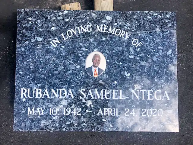 Ntega family memorial