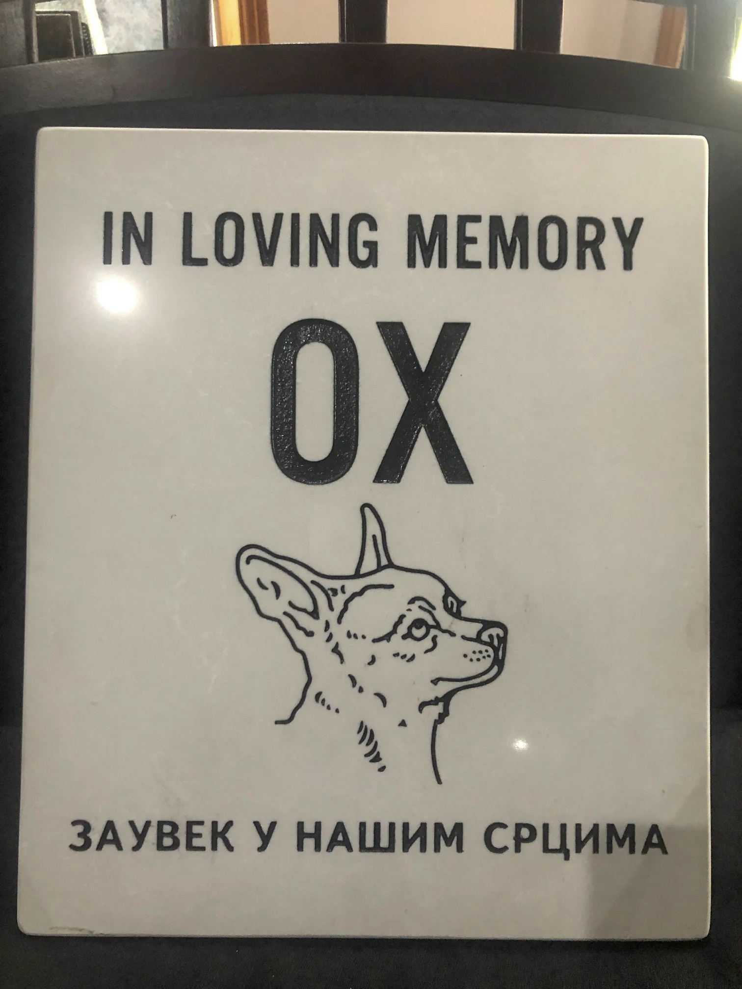 Pet Memorial Personalization Examples