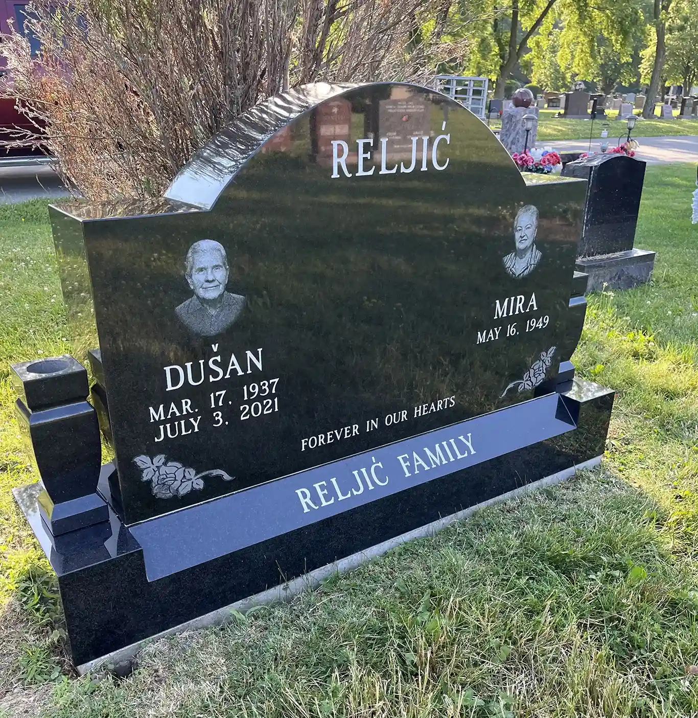 Reljic family memorial