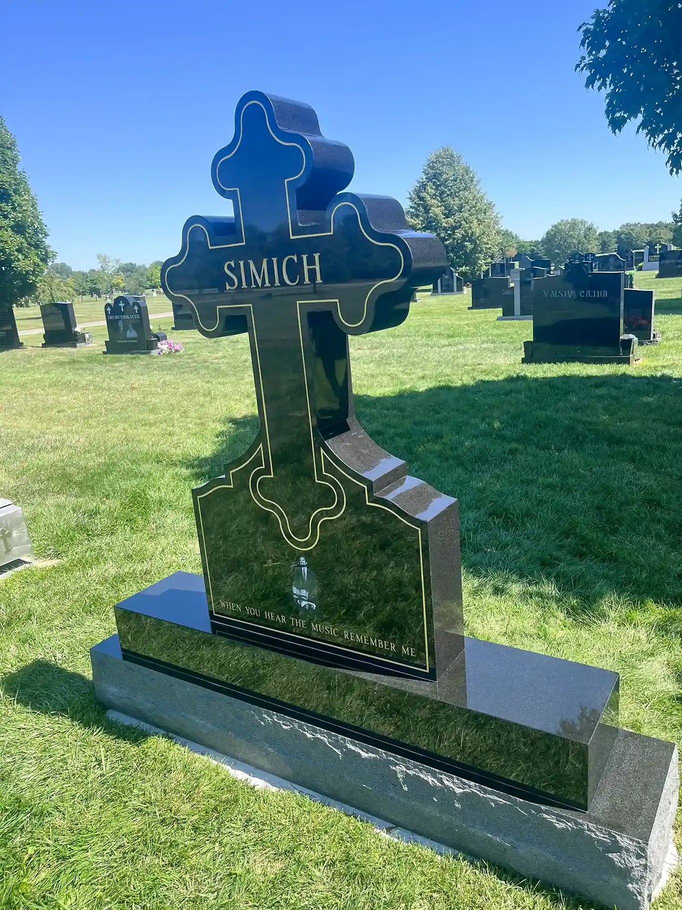 Upright Granite Monuments