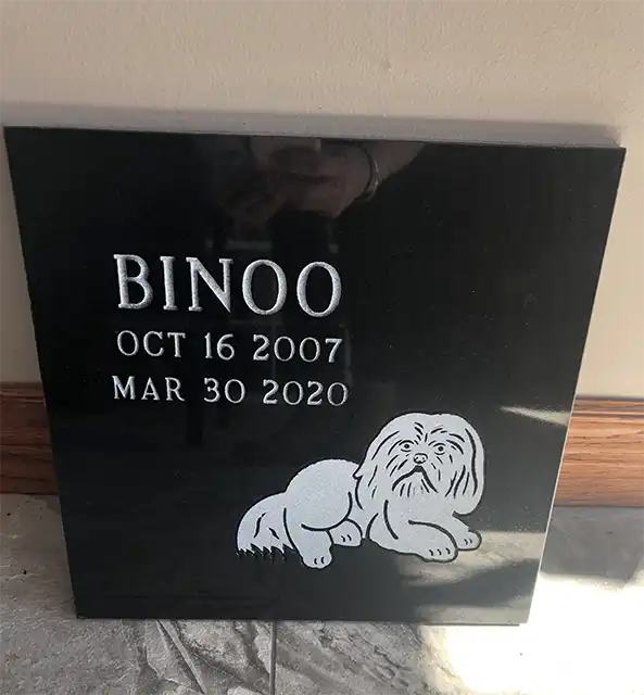 Pet Memorial Stones