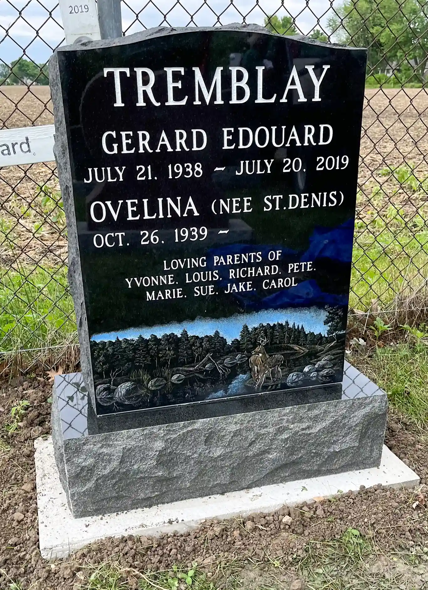 Tremblay family memorial